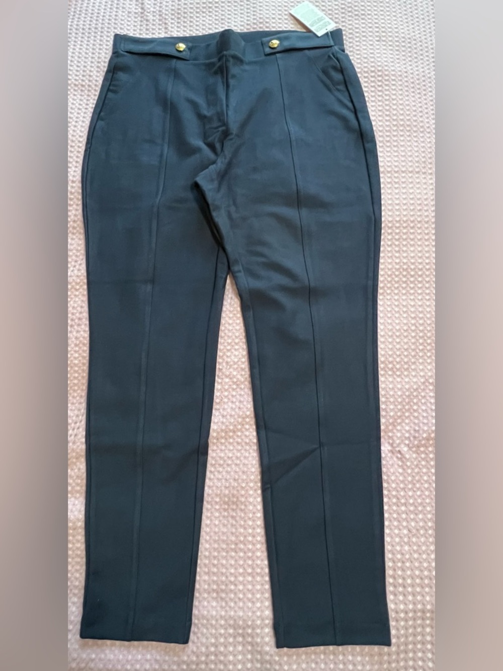 Michael Kors Forest Blue Dress Pants - Slim Tailored